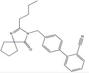 4'-[(2-Butyl-4-oxo-1,3-diazaspiro[4.4]non-1-en-3-yl)methyl]-(1,1'-biphenyl)-2-carbonitrile